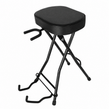 Hardman SB207 poggiapiede per chitarra con poggiapiedi e supporto per chitarra.