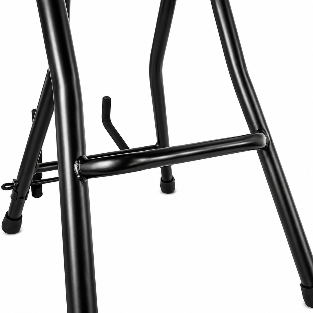 Hardman SB207 poggiapiede per chitarra con poggiapiedi e supporto per chitarra.