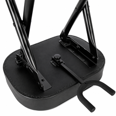 Hardman SB207 poggiapiede per chitarra con poggiapiedi e supporto per chitarra.