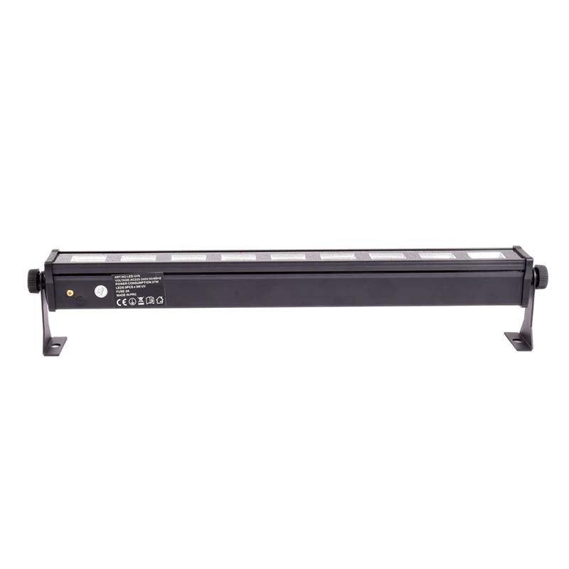 LIGHT4ME LED BAR UV 9 + BIANCO decorazione luminosa professionale 9x3W