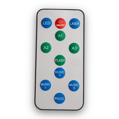 Light4Me 4x3W Faretto a batteria
