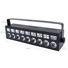 LIGHT4ME BATTEN MIX RGBW+UV wall washer LED BAR strobe