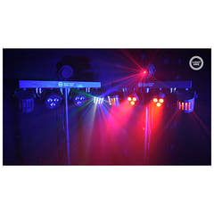 Light4Me T-Bar Par LED Derby Laser MultiBar