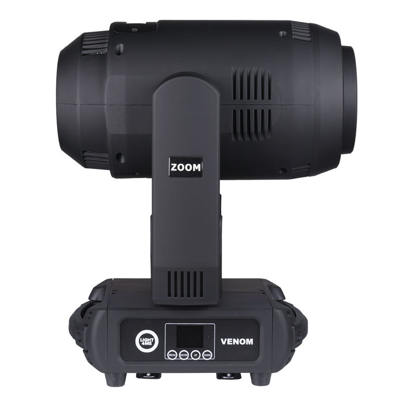 LIGHT4ME VENOM ZOOM 350 testa mobile a LED fascio spotwash