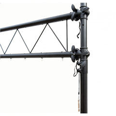 Stativo per luci regolabile 185-330cm (100kg)
