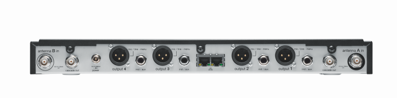 Shure SLXD4Q Ricevitore Quad (G65)