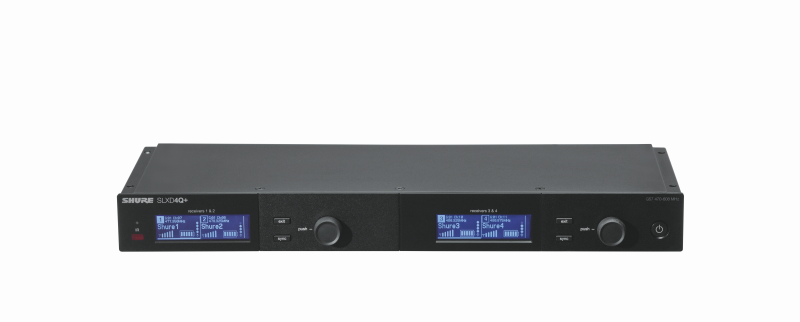 Shure SLXD4Q Ricevitore Quad (G65)