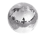 EUROLITE Set sfera a specchi 30cm con stand e cover nera per treppiede