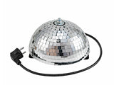EUROLITE Half Mirror Ball 20cm motorized