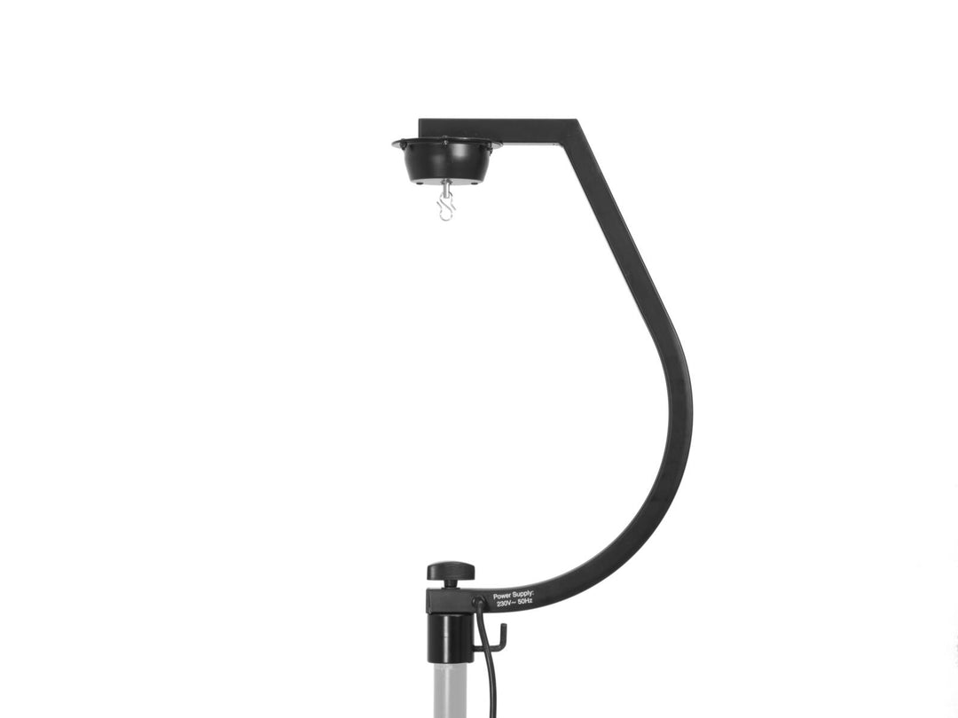 EUROLITE Set sfera a specchi 30cm con stand e cover nera per treppiede