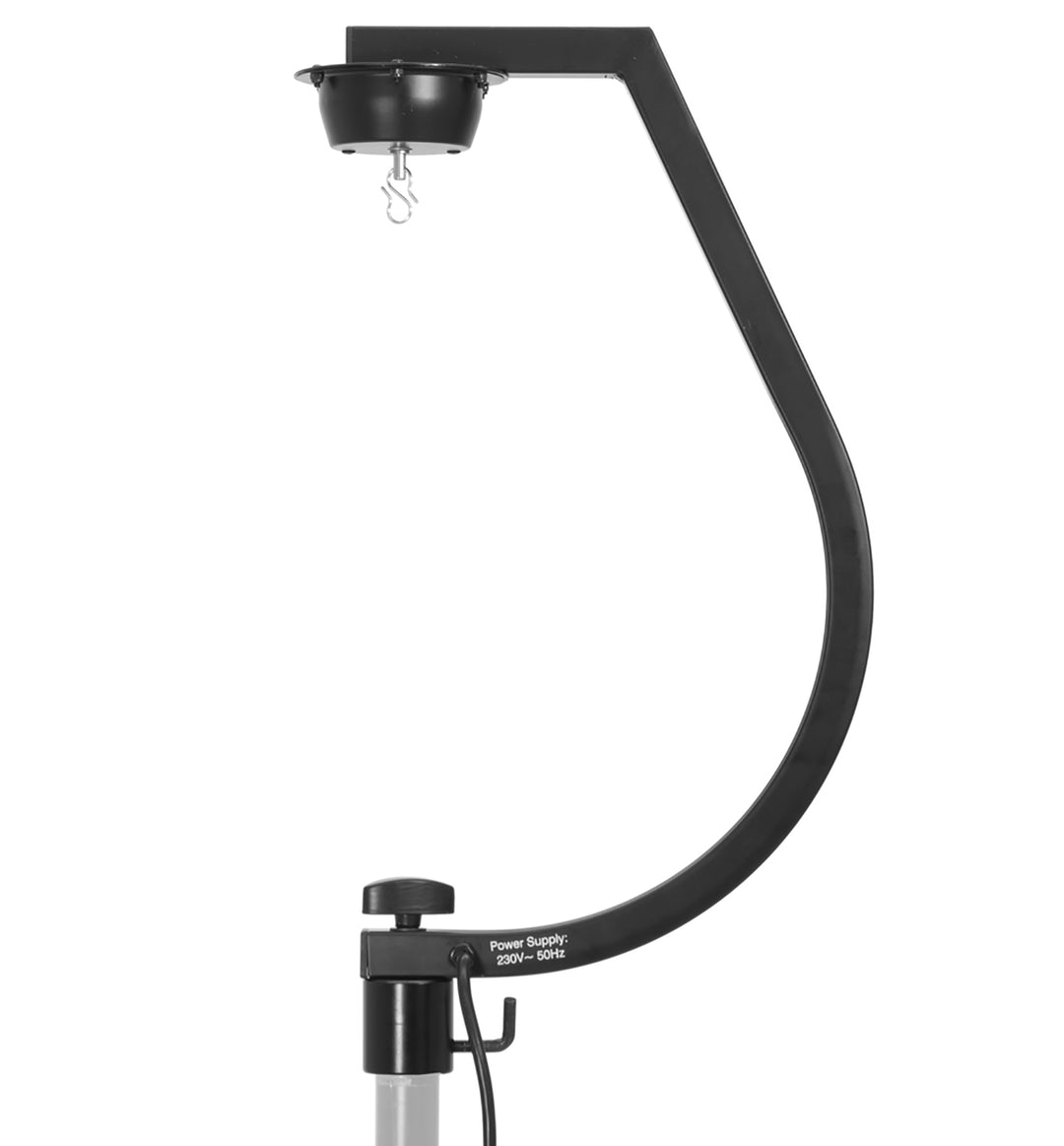 Supporto con Motore per Sfere Specchiate fino a 30cm (Nero)
