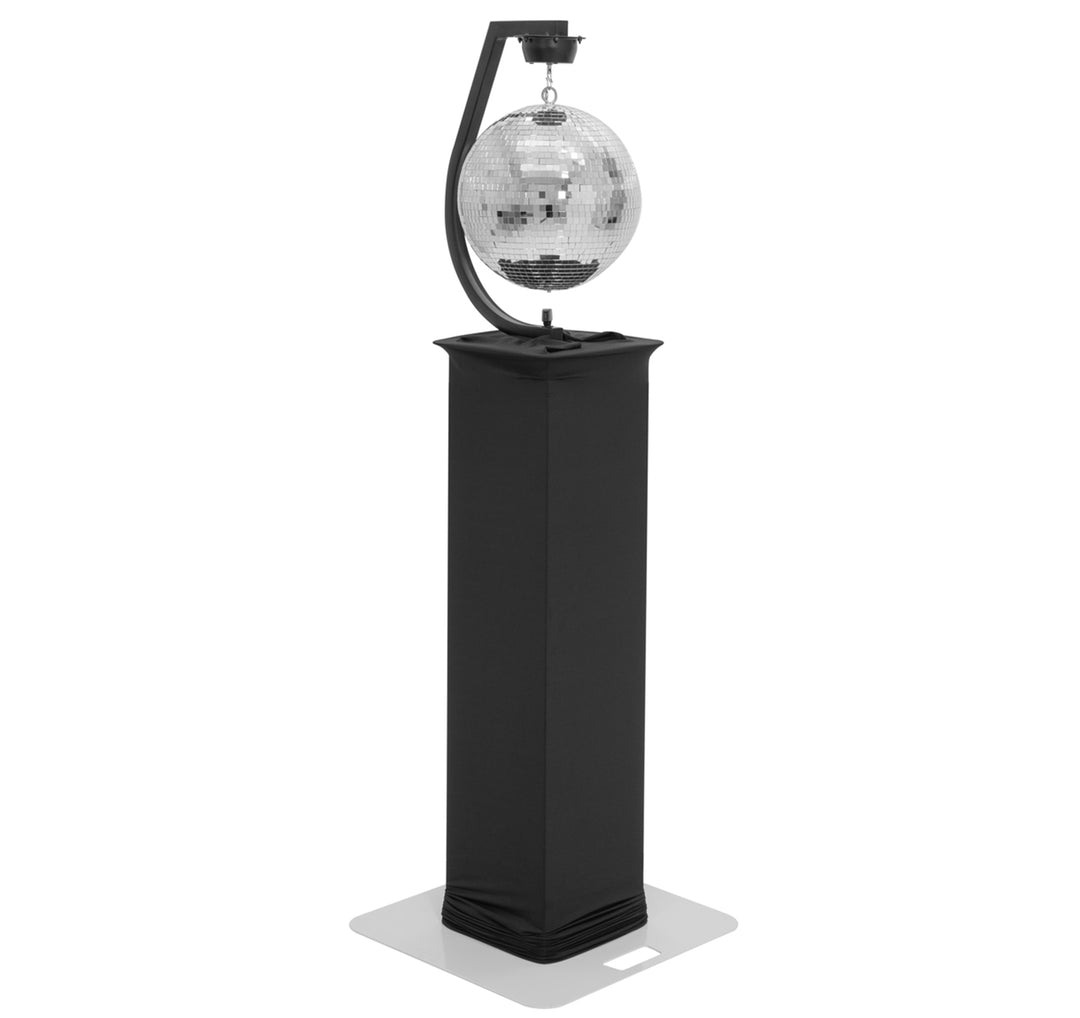 Supporto con Motore per Sfere Specchiate fino a 30cm (Nero)