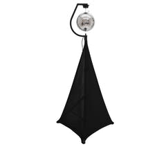 Supporto con Motore per Sfere Specchiate fino a 30cm (Nero)