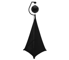 Supporto con Motore per Sfere Specchiate fino a 30cm (Nero)