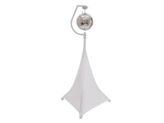 Supporto motorizzato per Sfere Specchiate fino a 50cm (Bianco)