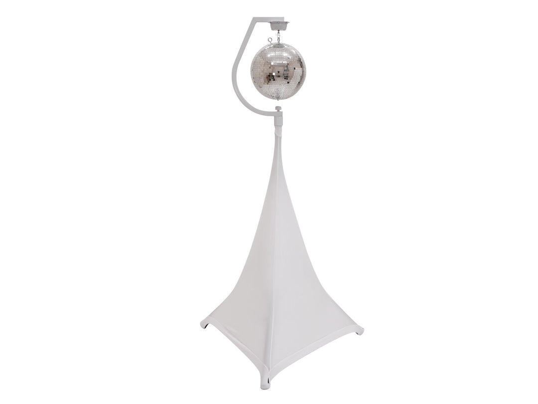 Supporto motorizzato per Sfere Specchiate fino a 50cm (Bianco)