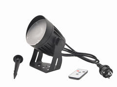 EUROLITE Faretto da esterno LED 18W WW con picchetto