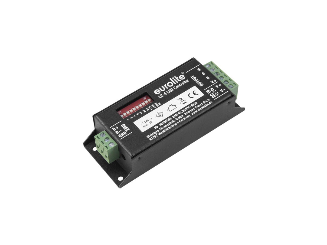 EUROLITE LC-4 striscia LED RGB DMX Controller