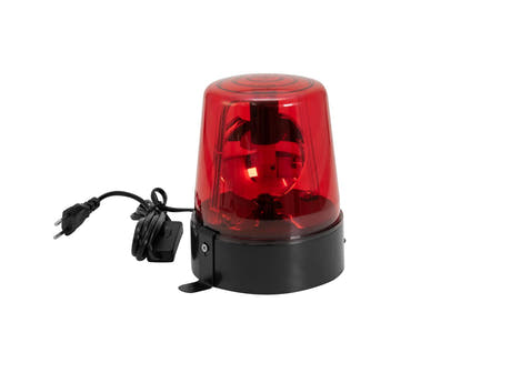 EUROLITE LED Luce della polizia DE-1 rossa