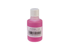 EUROLITE UV-active Inchiostro per timbri, rosso trasparente, 50ml