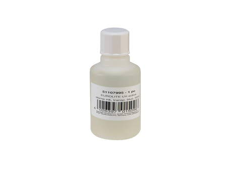 EUROLITE Inchiostro per timbri attivo ai raggi UV, blu trasparente, 50ml
