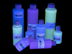 EUROLITE UV-active Stamp Ink, giallo trasparente, 50ml