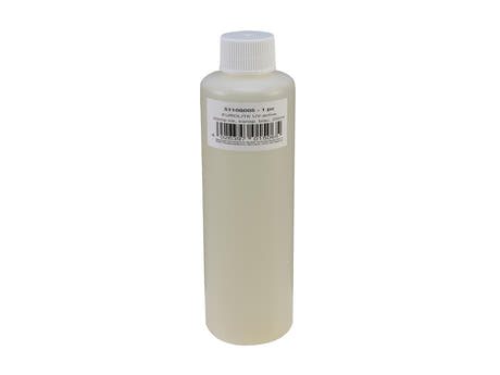 EUROLITE Inchiostro UV-active per timbri, blu trasparente, 250ml