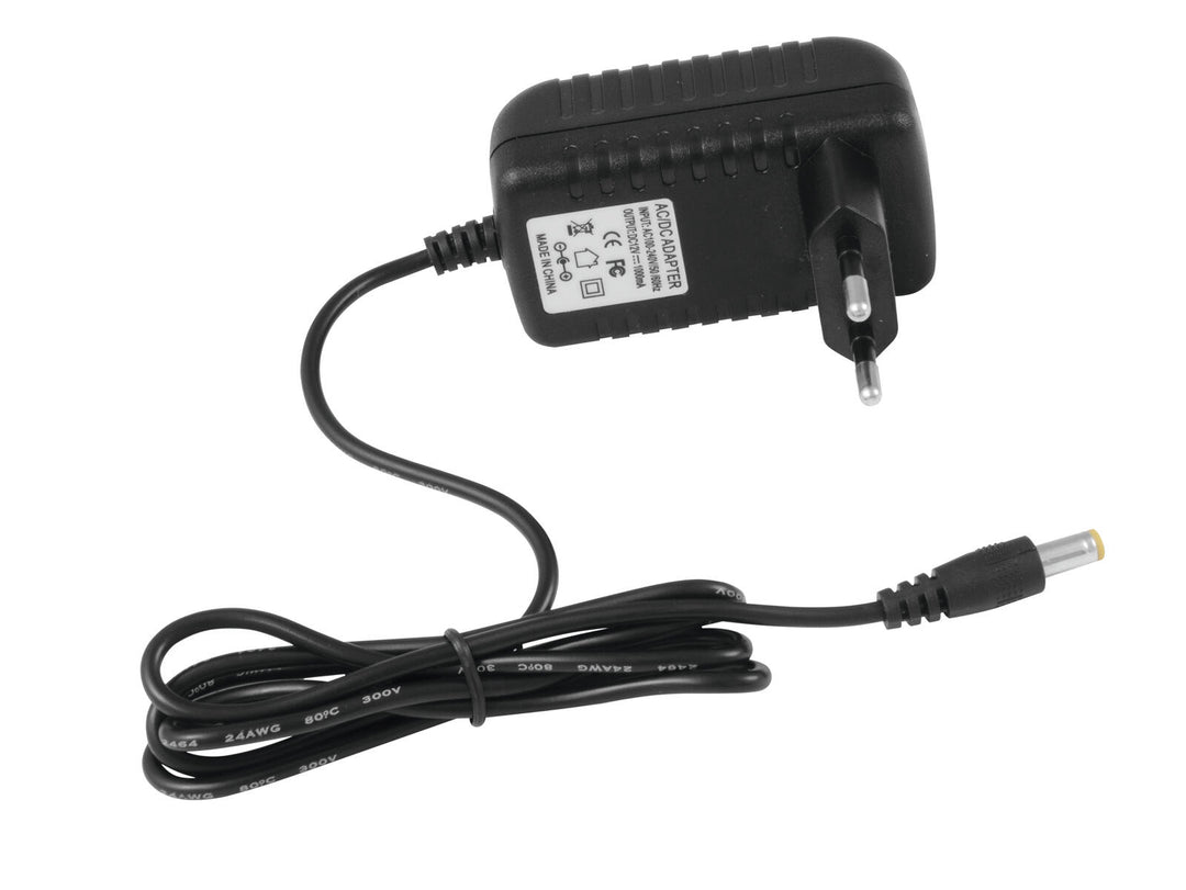 EUROLITE Alimentatore elettronico DC 12V, 1A