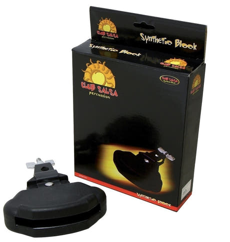Blocco GEWA Club Salsa in materiale sintetico, tono alto, nero
