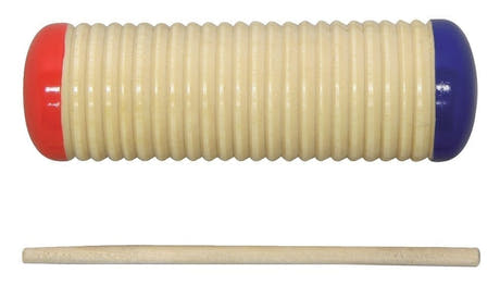 Güiro e shaker GEWA Club Salsa in uno, legno, 14 cm