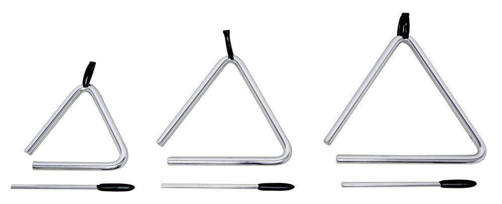 Triangolo GEWA Club Salsa 4" con supporto e battente