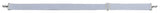 Cinghia Basix per rullante e surdo, 5 cm, nylon bianco
