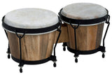 GEWA Club Salsa bonghi 6" e 7", naturali, hardware nero