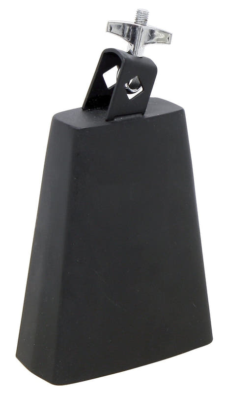 GEWA Club Salsa cowbell 5", nero opaco