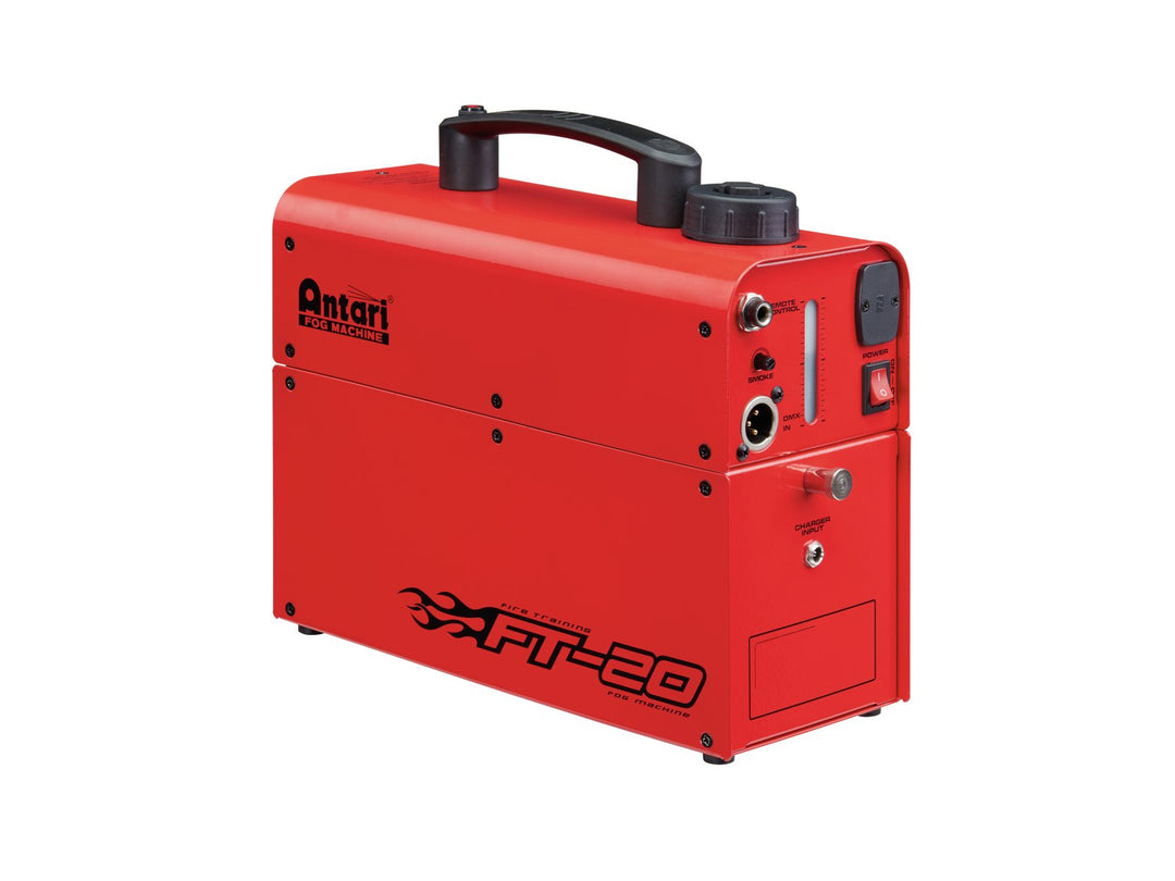 ANTARI FT-20X-B Macchina del Fumo Mobile (600W, Rosso)
