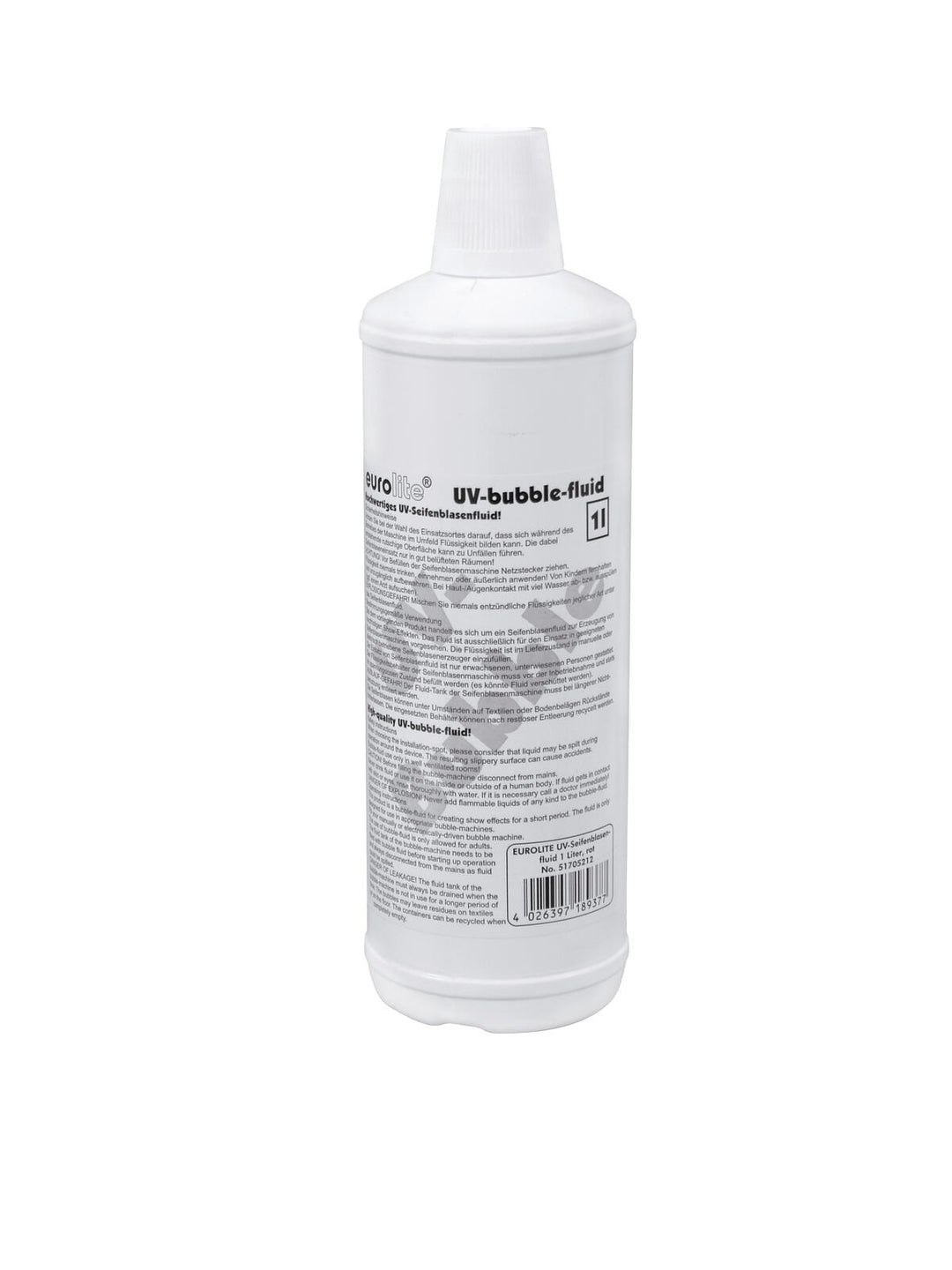 EUROLITE Liquido per Bolle UV Set 3x1l