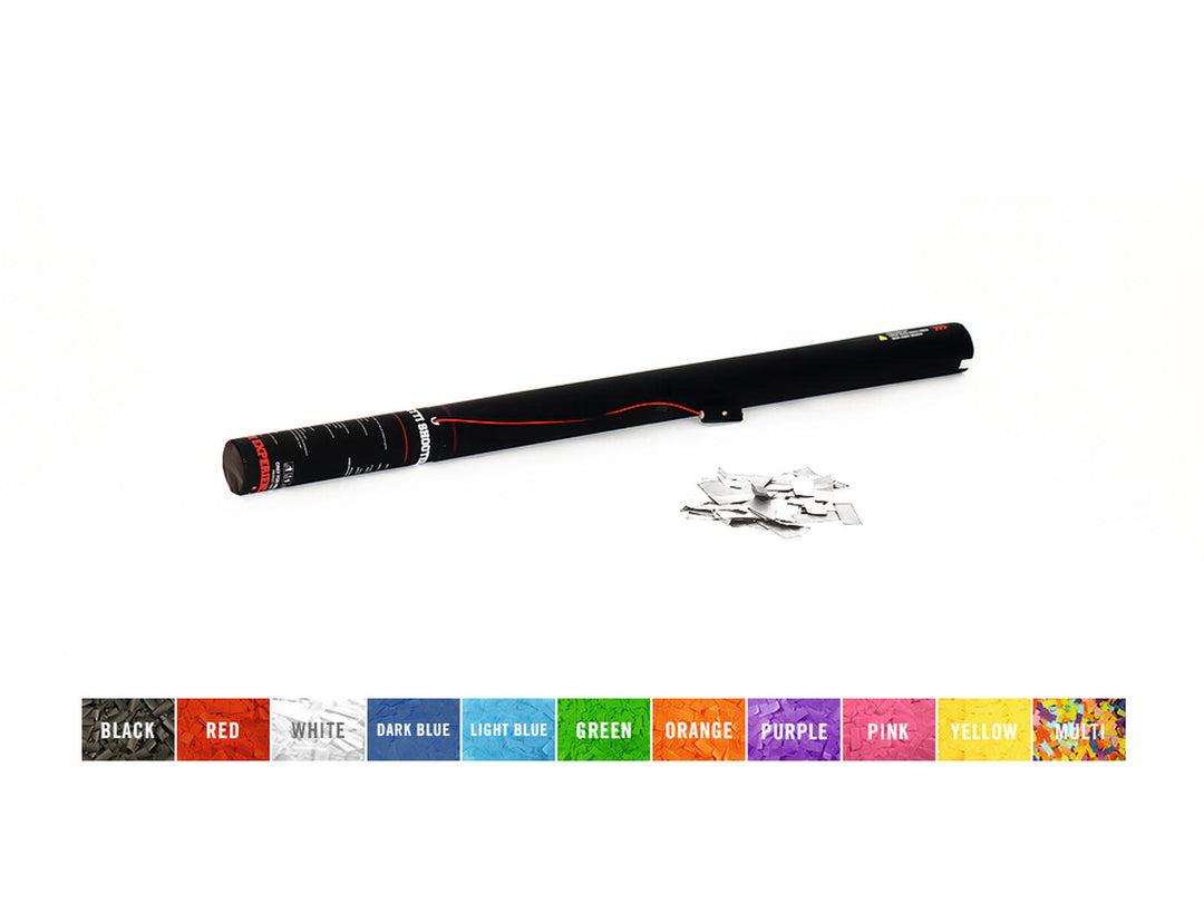 TCM FX Electric Confetti Cannon 80cm, bianco/argento