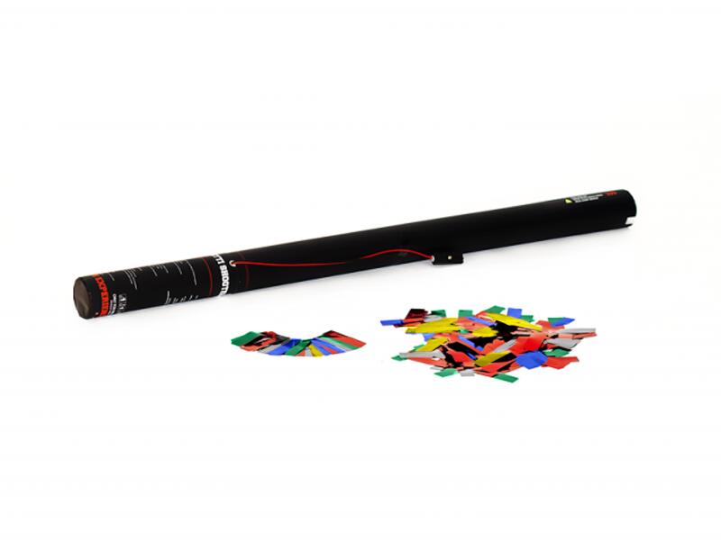TCM FX Cannone elettrico per coriandoli 80cm, metallico multicolore