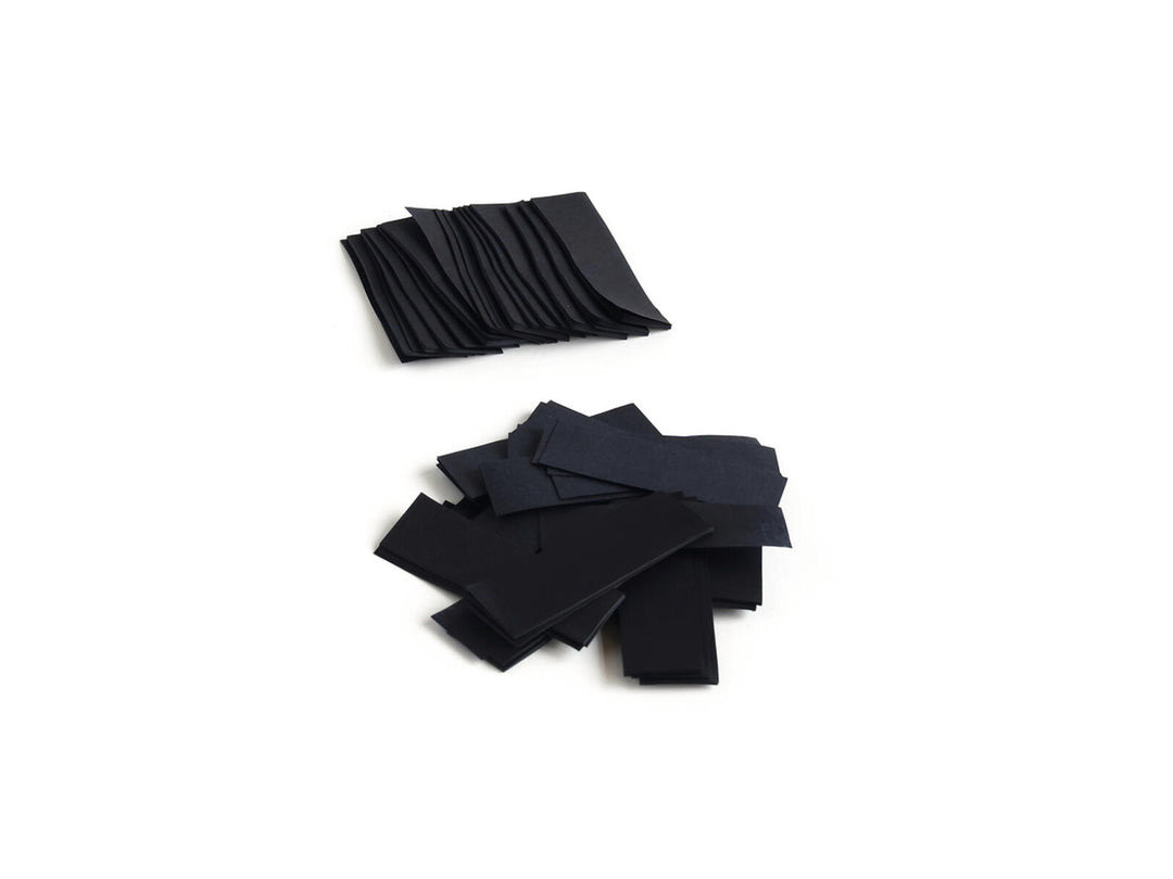TCM FX Slowfall Confetti rettangolare 55x18mm, nero, 1kg
