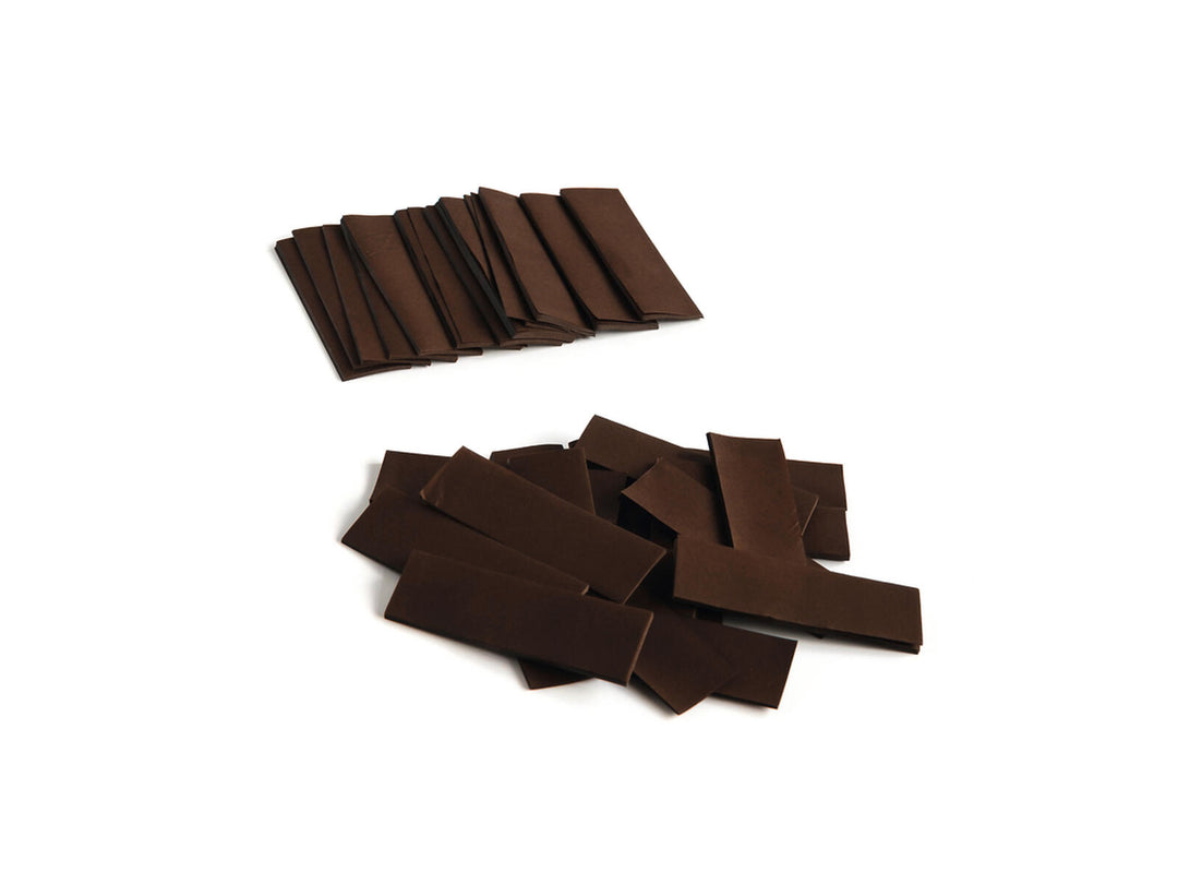 TCM FX Slowfall coriandoli rettangolari 55x18mm, marroni, 1kg