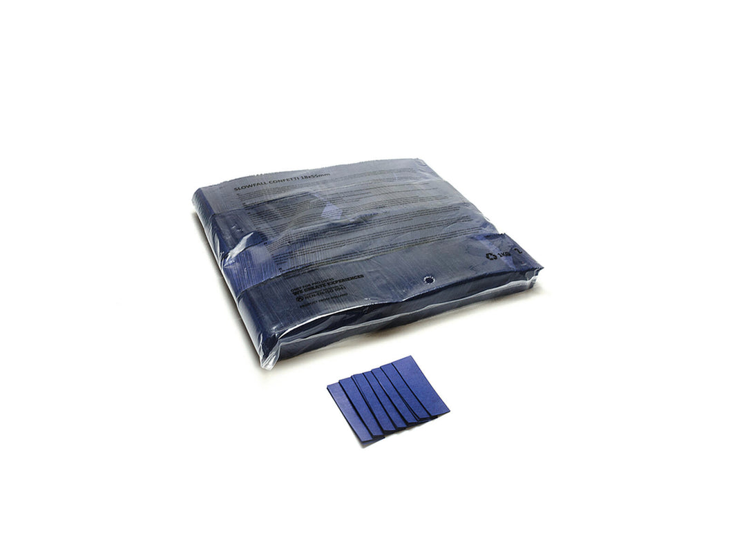TCM FX Slowfall Confetti rettangolari 55x18mm, dark blue, 1kg
