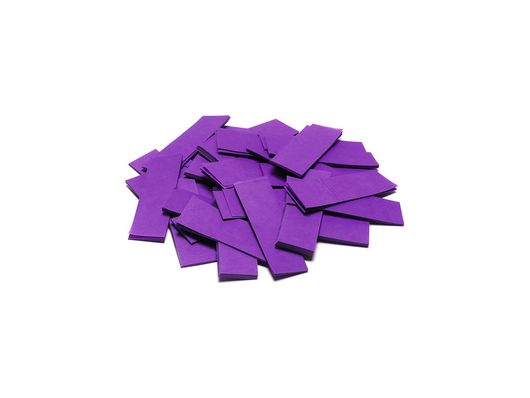 TCM FX Slowfall Coriandoli rettangolari 55x18mm, viola, 1kg