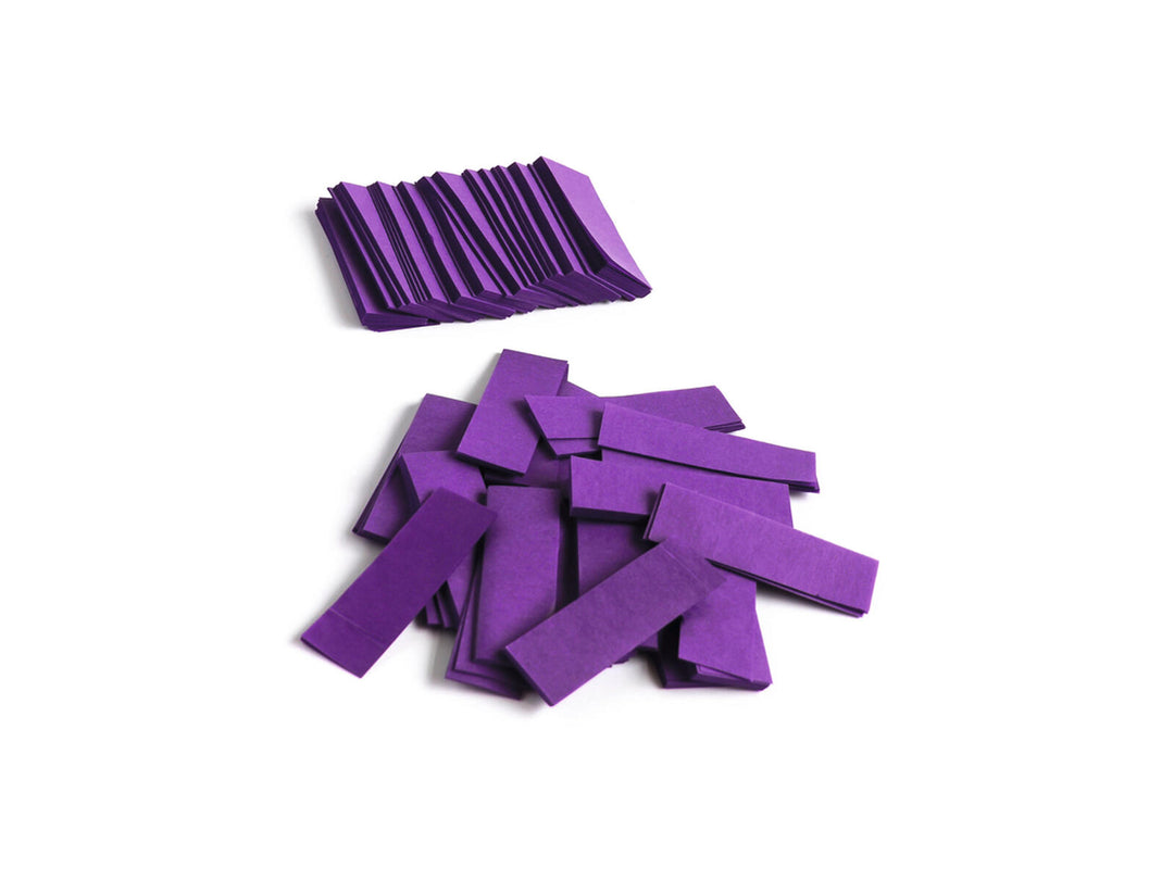 TCM FX Slowfall Coriandoli rettangolari 55x18mm, viola, 1kg
