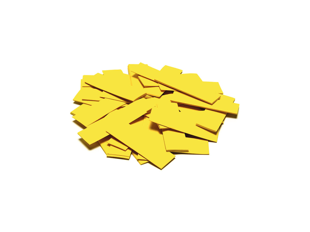 TCM FX Slowfall Confetti rettangolare 55x18mm, giallo, 1kg