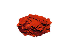 TCM FX Metallic Confetti rettangolare 55x18mm, rosso, 1kg