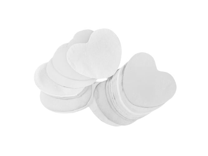 TCM FX Slowfall Confetti Hearts 55x55mm, bianco, 1kg