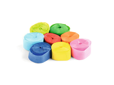 TCM FX Slowfall Streamers 10 m x 1,5 cm, multicolore, 32x