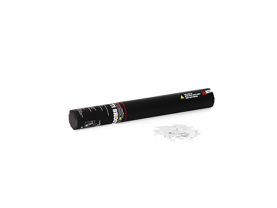 TCM FX Cannone portatile per coriandoli 28cm, bianco