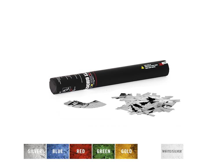 TCM FX Handheld Confetti Cannon 50cm, argento