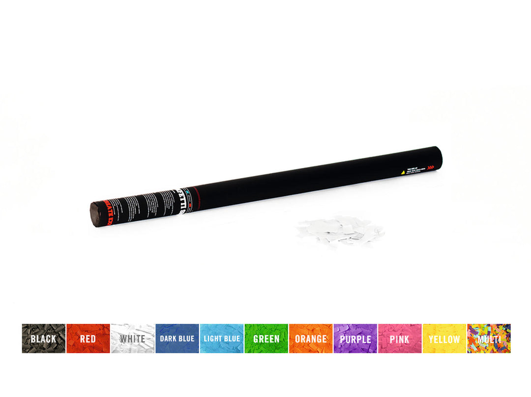 TCM FX Cannone portatile per coriandoli 80cm, bianco